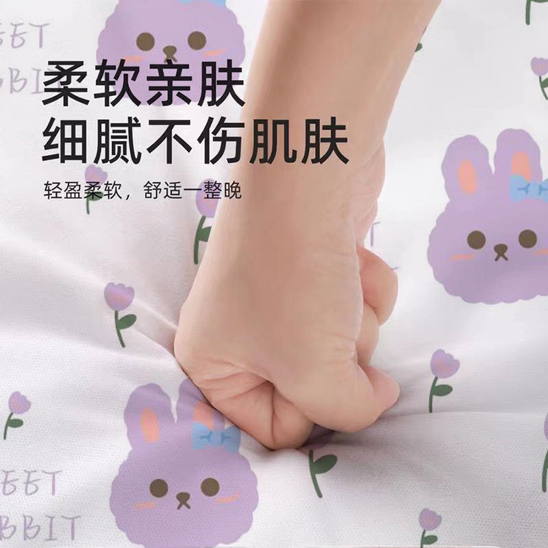 Disposable Thickened Travel El Sheets, Pillowcases And Quilt Covers, Three-Piece Set, Four-Piece Set, Vacuum Packaging - Image 4